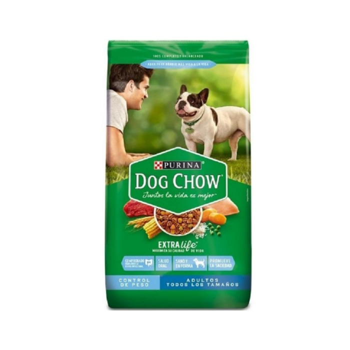 dog chow extra life (2) DOG CHOW LIGHT CONTROL DE PESO ADULTOS 15 Kg