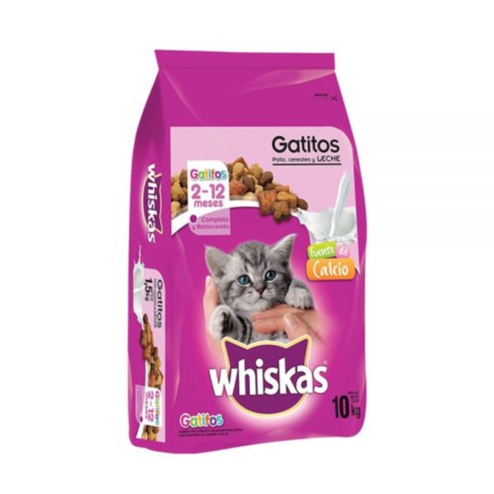 WHISKAS GATITO 10Kg