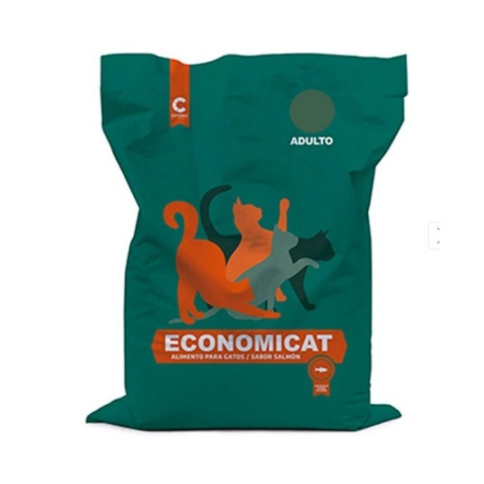 Economicat alimento para gatos sabor salmón 25K