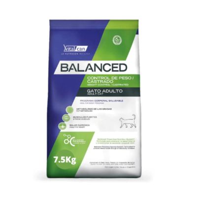 BALANCED GATO CONTROL PESO/CASTRADO 7.5Kg