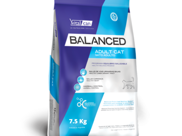 BALANCED GATO ADULTO 7.5Kg