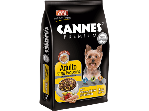 CANNES PREMIUM ADULTO RAZA PEQUEÑA 18Kg