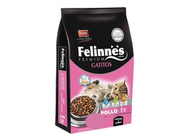 FELINNES PREMIUM GATITO POLLO 8Kg