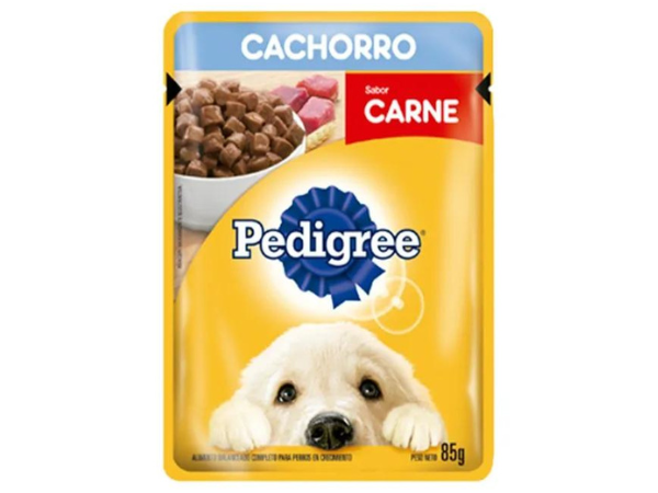 SACHETS PEDIGREE CACHORRO CARNE X 12 UNID