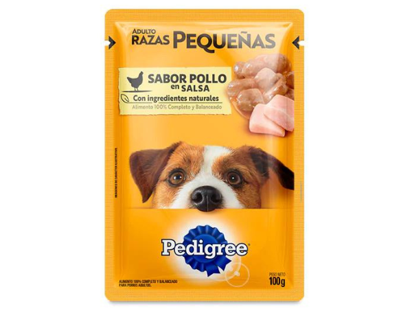 SACHETS PEDIGREE ADULTO RAZA PEQUEÑA POLLO X 12 UNID