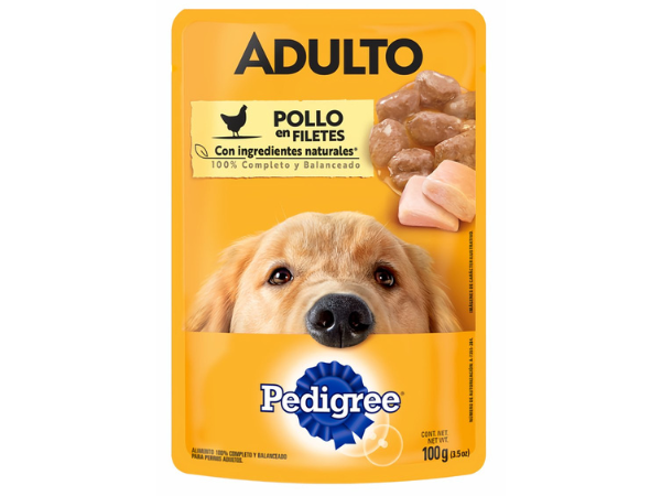 SACHETS PEDIGREE ADULTO RAZA GRANDE POLLO X 12 UNID