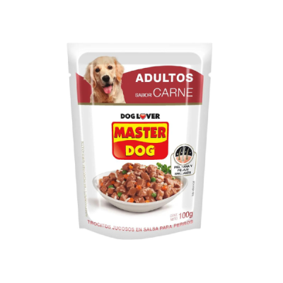 SACHETS MASTER DOG CARNE X20 UNID