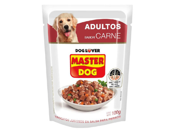 SACHETS MASTER DOG CARNE X20 UNID