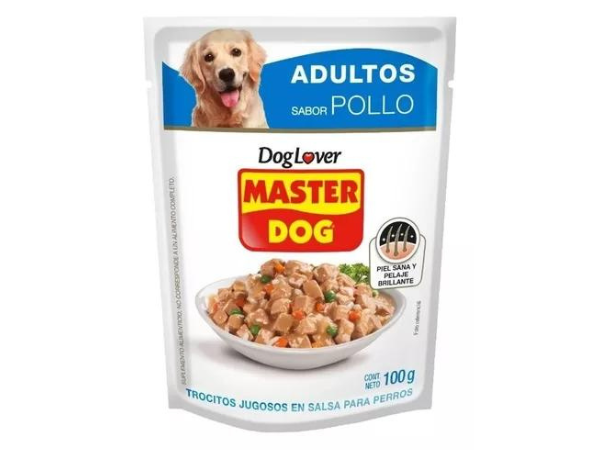 SACHETS MASTER DOG POLLO X20 UNID