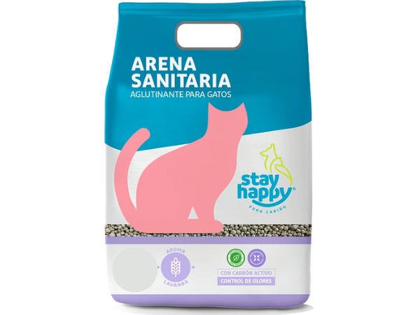 ARENA STAY HAPPY MINERAL 2kg x10und