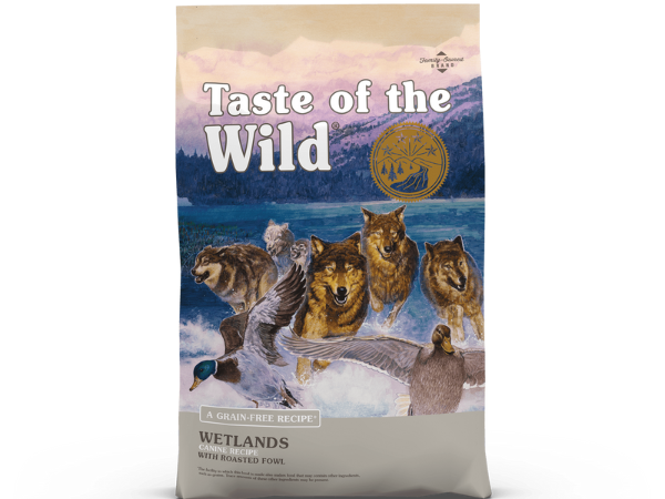 TASTE OF THE WILD WETLANDS CANINE PATO 12.2Kg