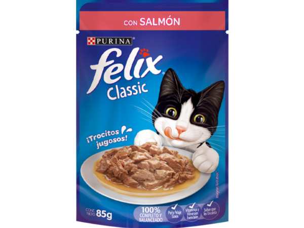 SACHETS FELIX SABOR SALMON x15 unidades