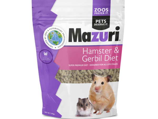 MAZURI HAMSTER Y GERBIL DIET  (HAMSTER Y JERBOS) 350 GR