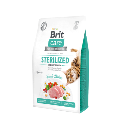 BRIT CARE GATO ESTERILIZADO URINARY HEALTH FRESH CHICKEN 2kg