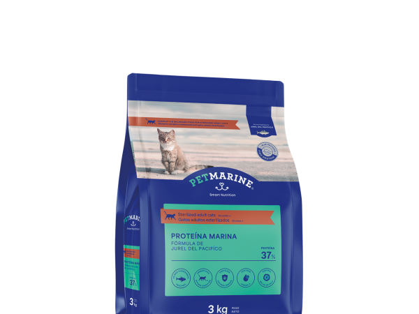 Pet marine gato adulto esterilizado 3kg