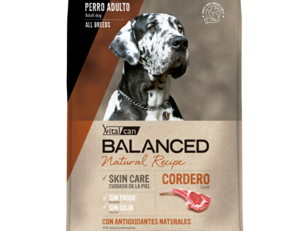 Balanced Cordero perro adulto 3 kilos