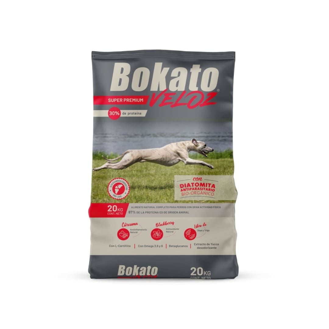bokato veloz 20 kilos (1) Bokato perro adulto veloz 20 kilos