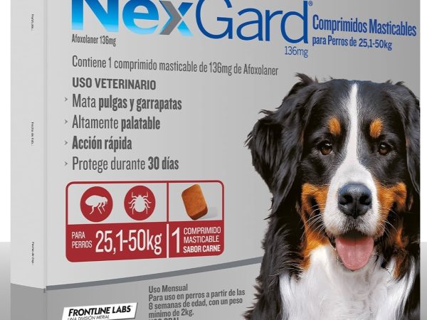 NEXGARD 1 comprimido 25,1 A 50 KG