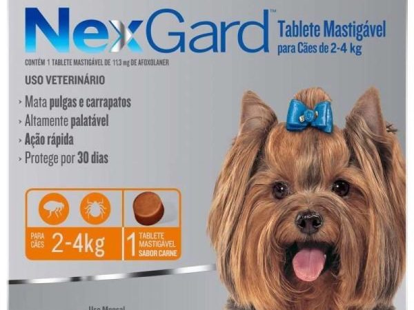 NEXGARD 1 COMPRIMIDO 2 a 4kg