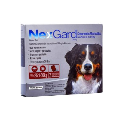 Nexgard 3 comprimidos 25 a 50k