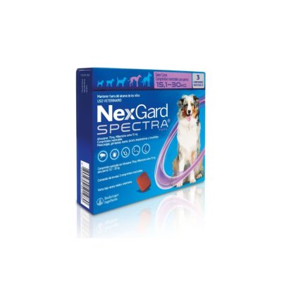 Nexgard Spectra 3 comprimidos 15 a 30k