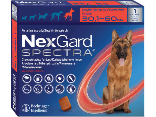 Nexgard SPECTRA 30 a 60kg