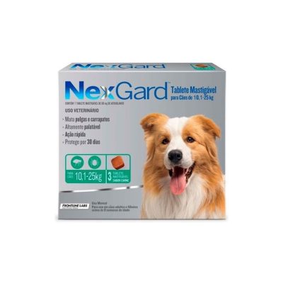 Nexgard 3 comprimidos 10 a 25k