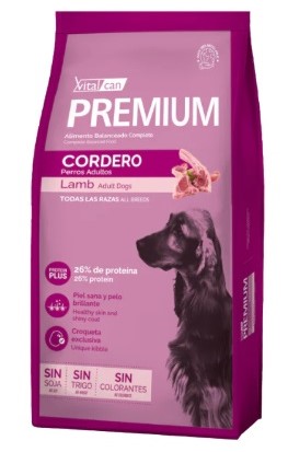 Premium Cordero de Vitalcan alimento para perros todas las razas 7.5k