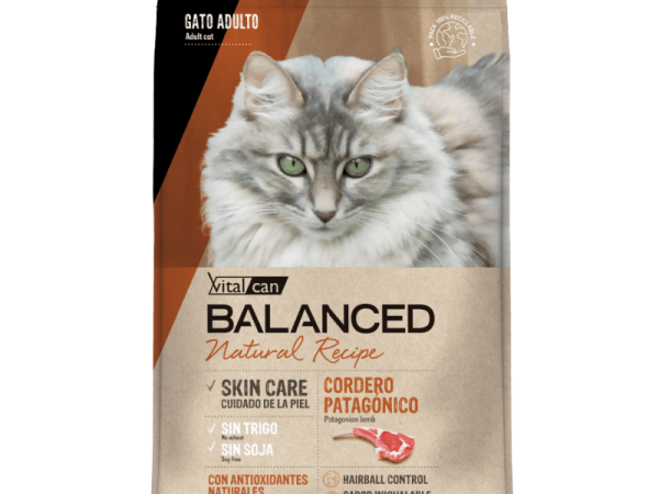 Balanced alimento para gatos sabor cordero 7.5k