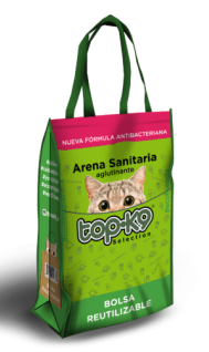 Arena Aglutinante TOP K9 Edición especial en Bolsa Reutilizable – Aroma Manzana 15KG