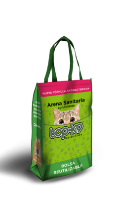 Arena Aglutinante TOP K9 Edición especial en Bolsa Reutilizable – Aroma Manzana 30kg