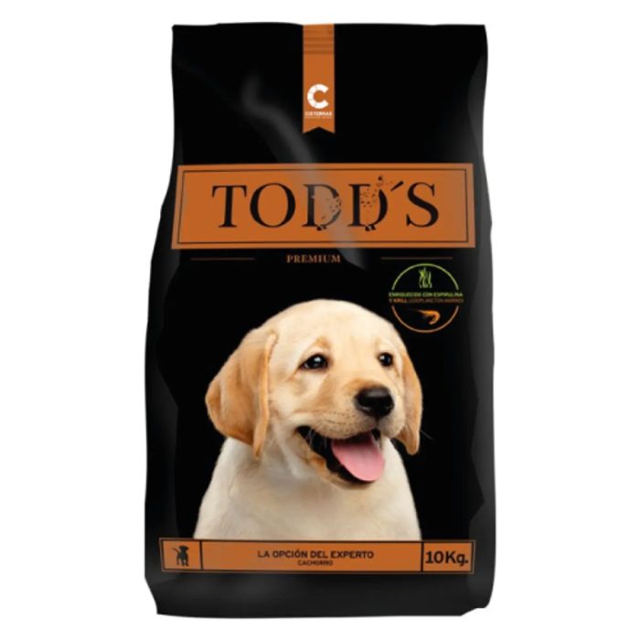 Alimento Premium TODD'S Cachorro - 10 Kg