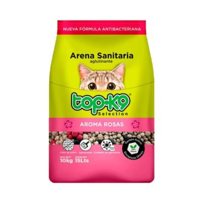 ARENA AGLUTINANTE TOP K9 Aroma Rosas - 10Kg