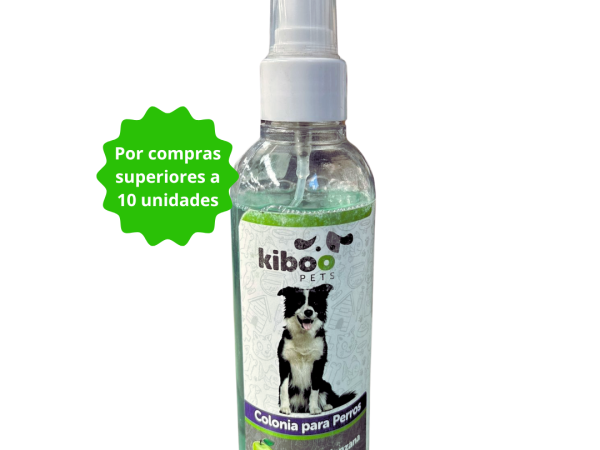 Colonia Kiboo Pets para perro 160ml – x10 unidades