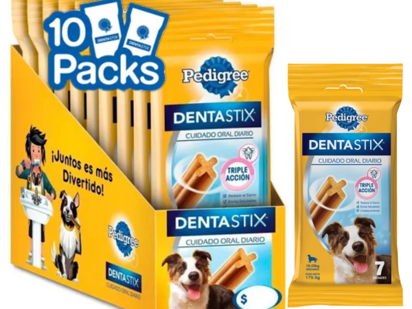 Pedigree Dentastix Cuidado Oral Perro Raza mediana x10und