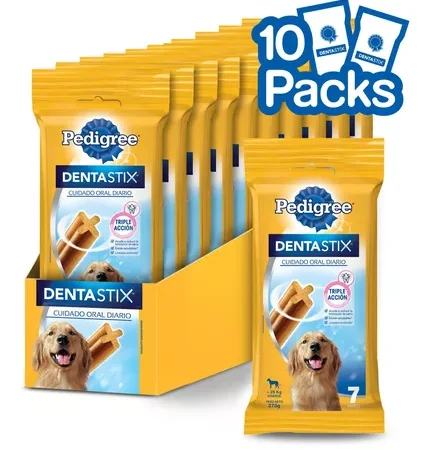 Pedigree Dentastix Cuidado Oral Perro Raza Grande x10und (snack)