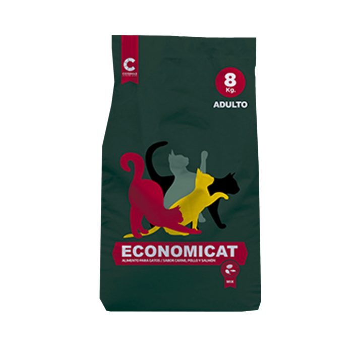 Economicat alimento para gatos - sabor salmón 8kg