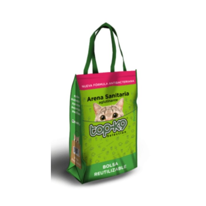 Arena Aglutinante TOP K9 Edición especial en Bolsa Reutilizable - Aroma Manzana 30kg