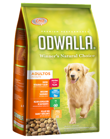 ODWALLA alimento para cachorros 15kg