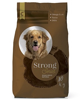 Strong alimento para perros senior 10kg