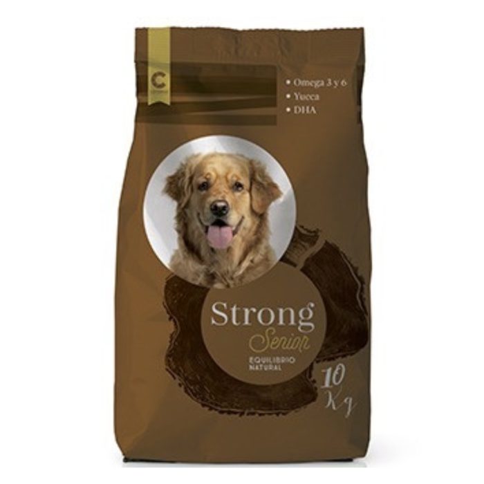 Strong alimento para perros senior 10kg