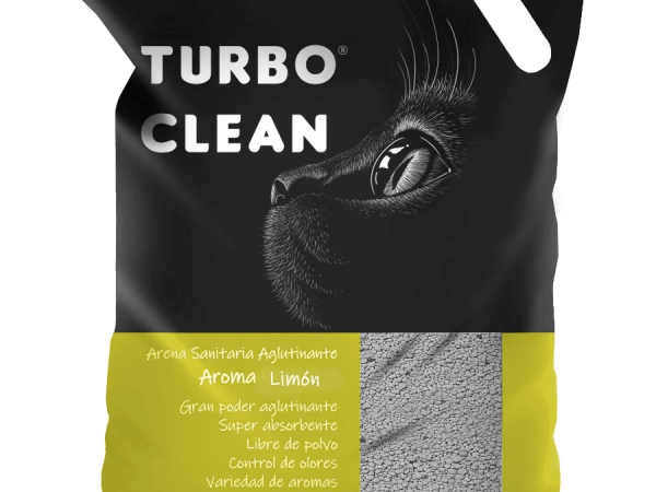 ARENA AGLUTINANTE TURBO CLEAN – OLOR LIMÓN 10Kg