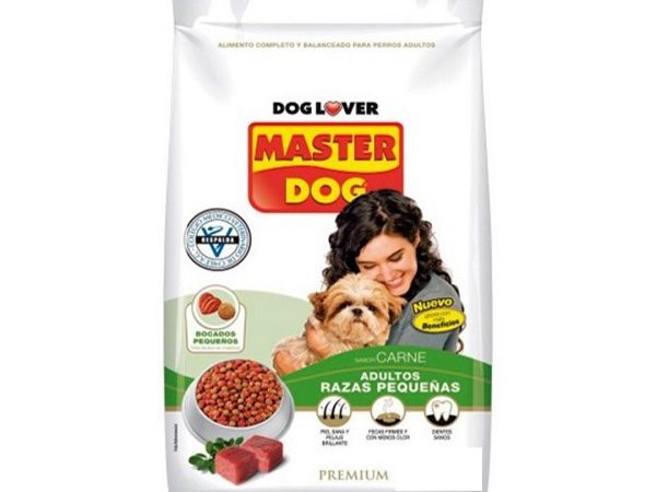 MASTER DOG adulto razas pequeñas – sabor carne 21kg