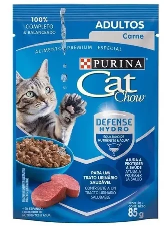 SACHET Catchow sabor carne 85gr x15 unidades