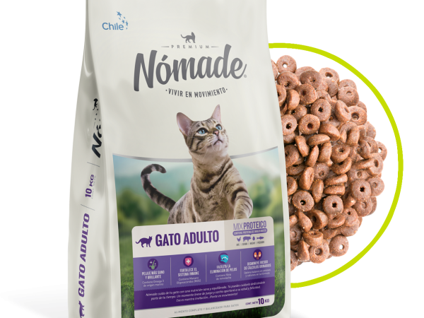 Nomade alimento para gato adulto 10kg