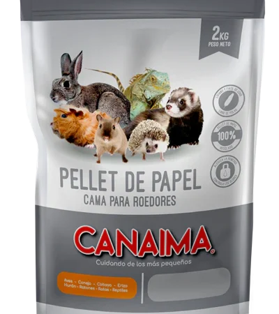 CANAIMA pellet de papel roedores 2kg