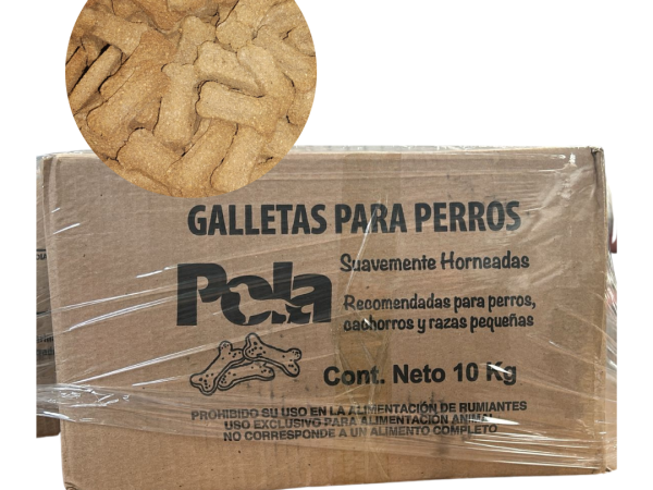 Galletas Pola para perros cachorros y adultos raza pequeña 10kg