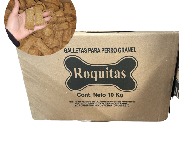 Galletas Roquitas para perros adultos 10kg