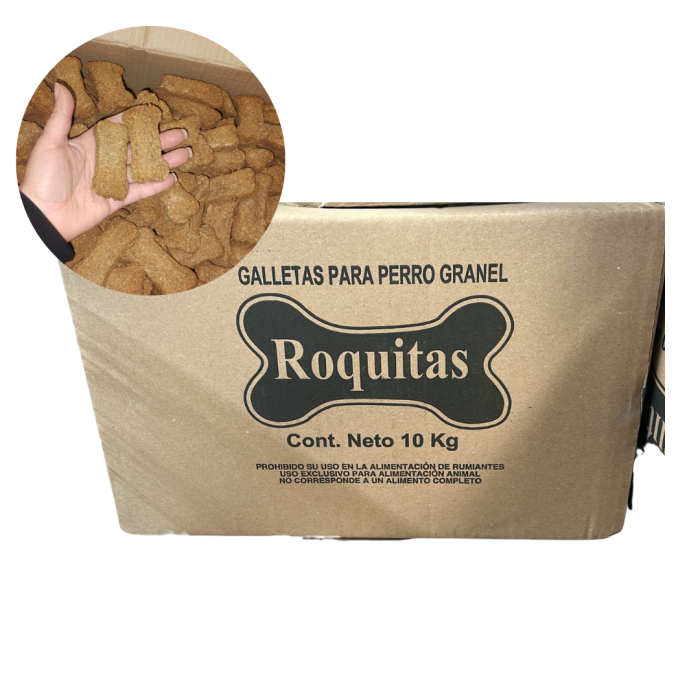 Galletas Roquitas para perros adultos 10kg