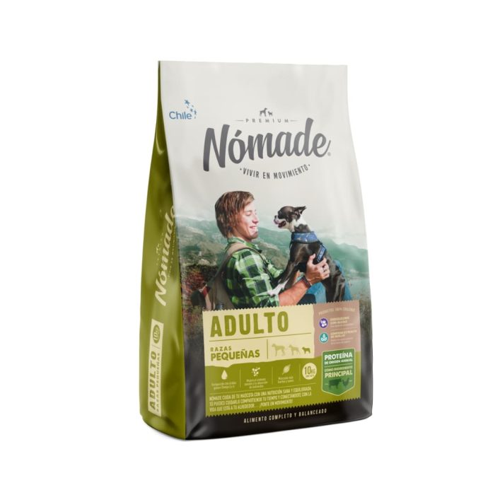 Nomade alimento para perros adultos raza pequeña 10kg